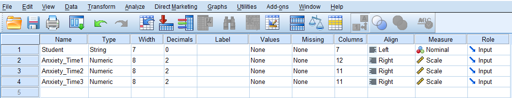SPSS create variables